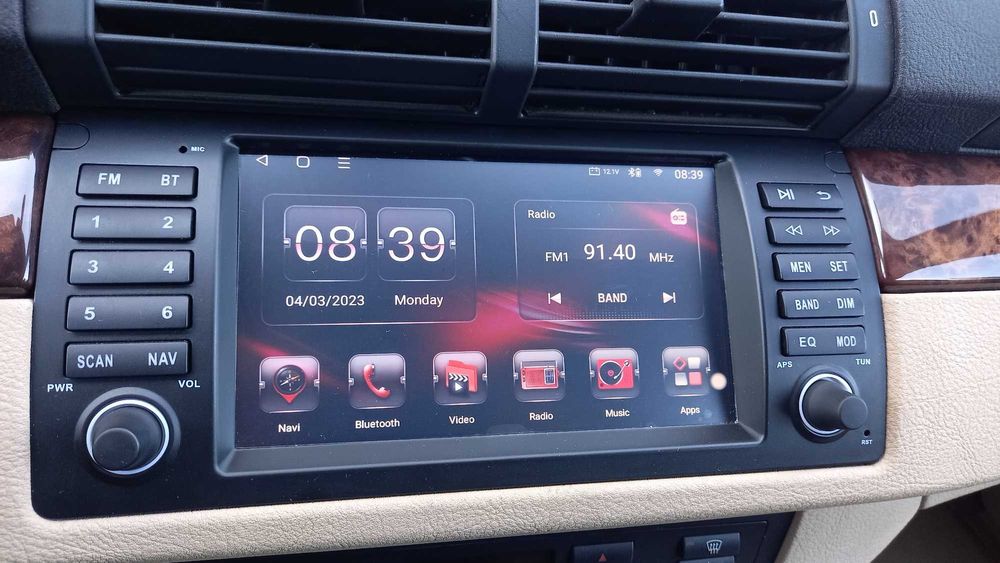 Navigatie BMW X5 E53 si Seria 5 E39, 4GB RAM Camera marsarier Garantie