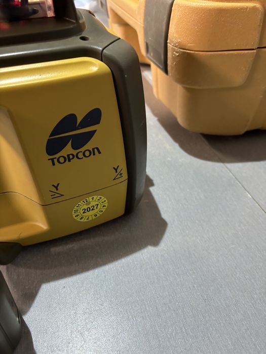 Nivela laser Topcon rl sv 2s canalizare dubla panta santiere industriale