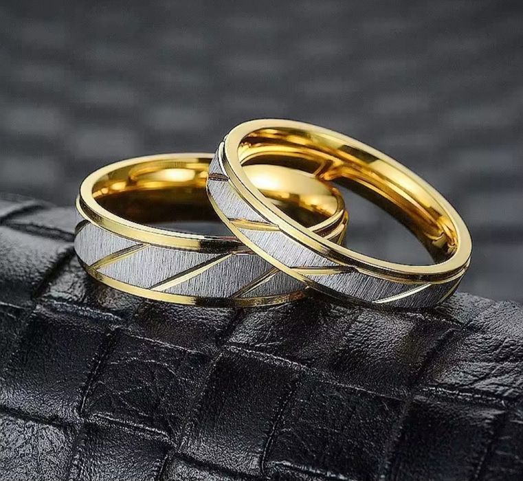 GP167, verighete placate aur 14 k, unisex, marimi diverse