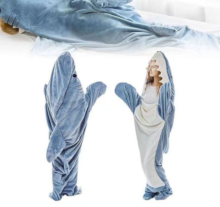 Кигуруми плед акула