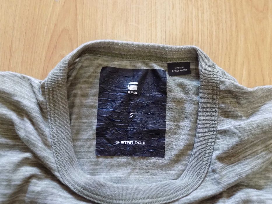 Тениска g-star raw g star риза блуза фанела оригинал спорт мъжка S/XS