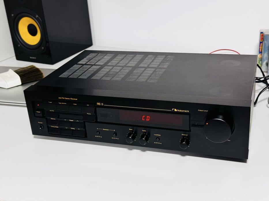 Amplificator/receiver de fidelitate Nakamichi RE-3,ca nou estetic,1993