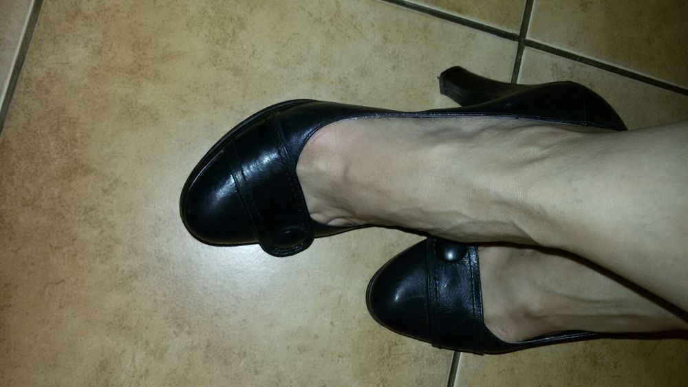 Дамски черни обувки