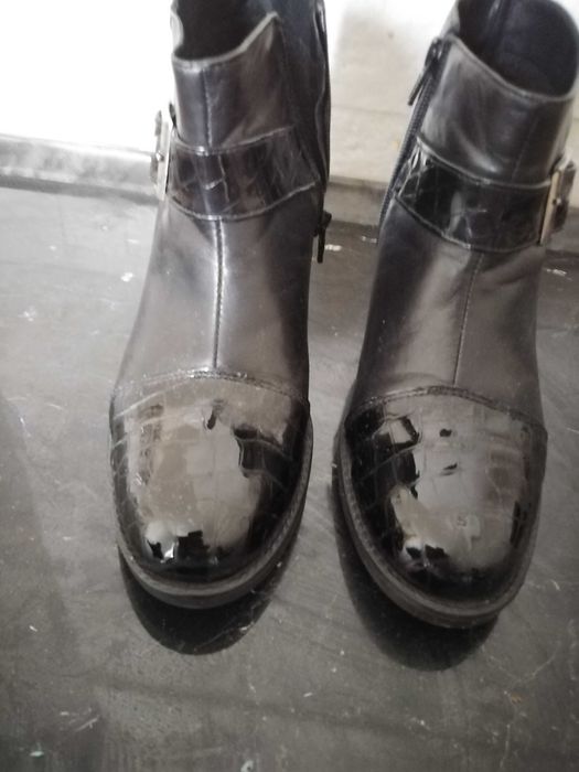 Cizme piele mărime 38 noi