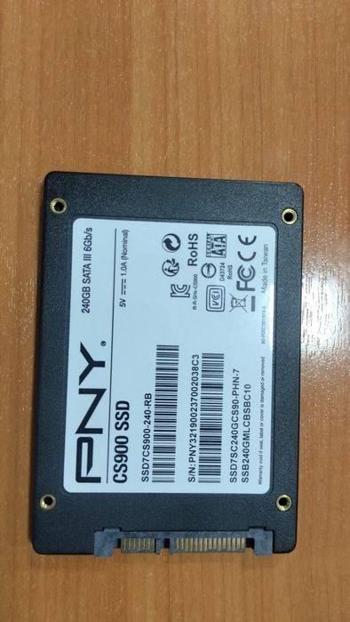 SSD 240 SATA III 6 Gb/s holati yangi