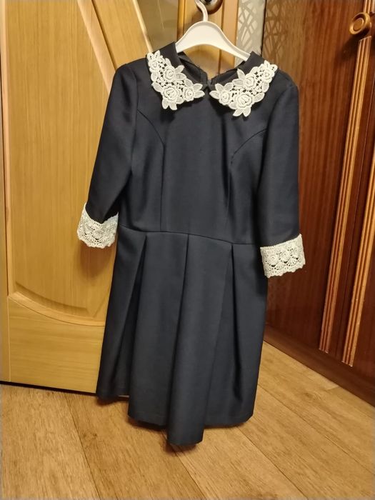 Школьное платье и фартук