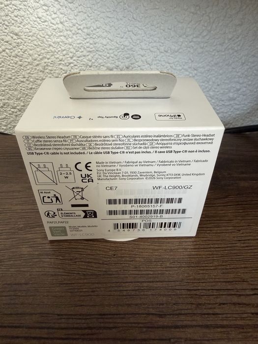 Casti SONY LinkBuds Clip WF-LC900B, True Wireless, Bluetooth, Open-ear, Microfon, verde
