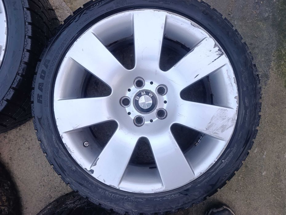 Джанти с гуми 18" - 5х120  ЕТ20 БМВ  Е60/ BMW 61