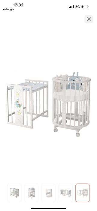 Кроватка Эстель 8в1