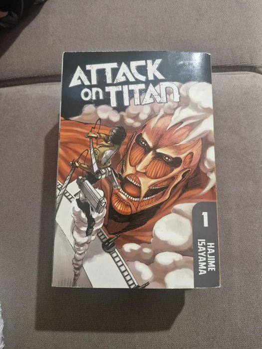 Manga Attack on Titan vol. 1,2,3,4