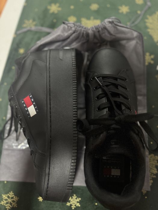 Tommy Jeans sneakers din piele