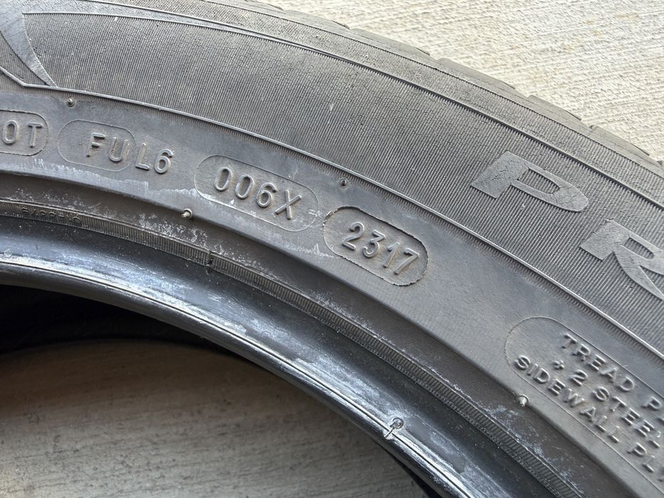 4бр. Летни Гуми С Борд 215/55R/18 -MICHELIN- DOT:2117- 5.0мм+4.1мм *80€ за Комплект*