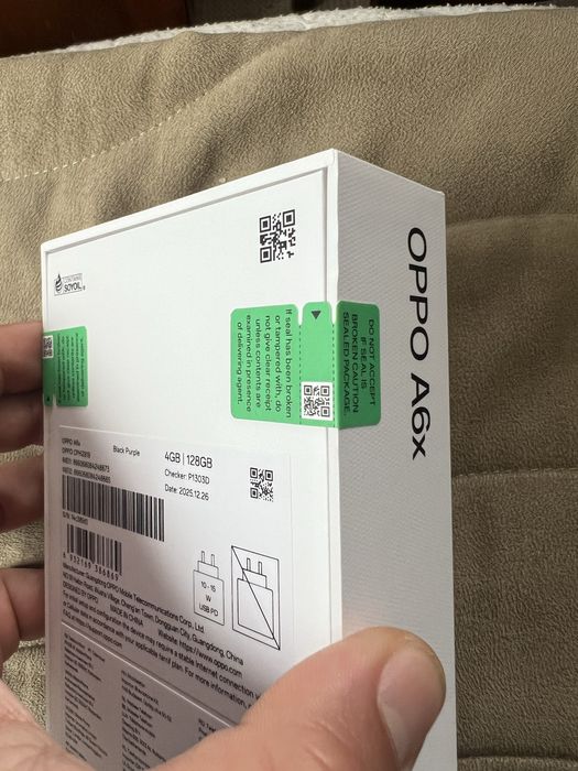 Oppo a6x 4gb/128gb ЗАПЕЧАТАН
