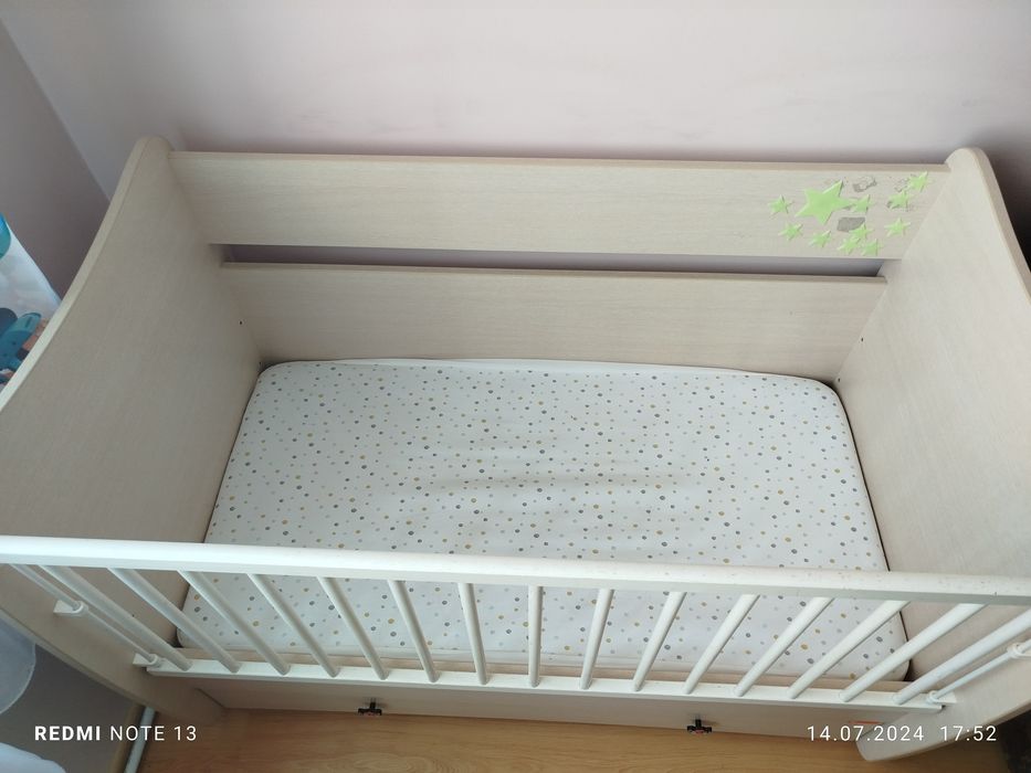 Детско легло 120х60 с матрак