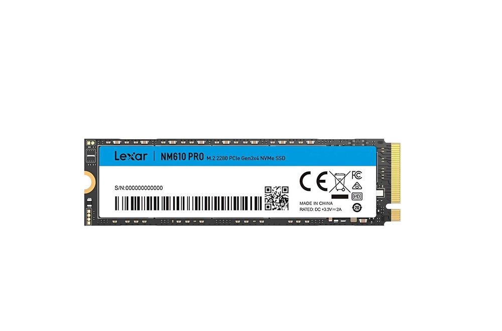 { Lexar NM610PRO NVMe SSD 1TB M.2 [R:3300/W:2400]