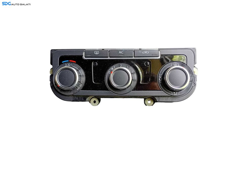 Panou Modul Unitate Comanda AC Aer Conditionat Clima Climatic Volkswagen Scirocco 2008 - 2014 Cod 3C8907336AB 5HB009751 [LC0611]