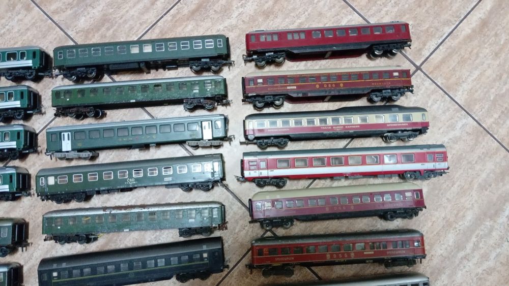 Vagoane calatori trenulet electric scara HO