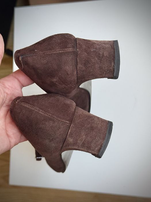 Y2K дамски обувки от велур