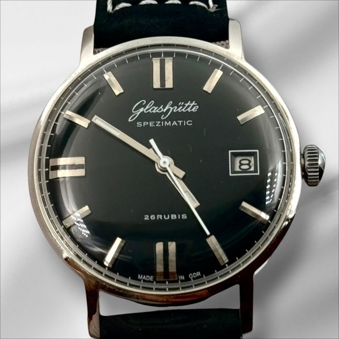 Glashutte Spezimatic мъжки рядък винтидж часовник
