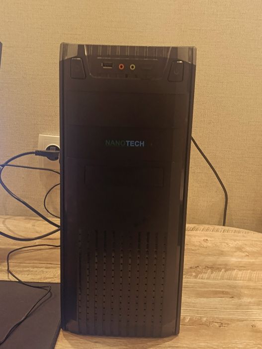 Готовый офисный ПК — SSD 128 ГБ, 8 ГБ ОЗУ, Wi-Fi, Windows 10