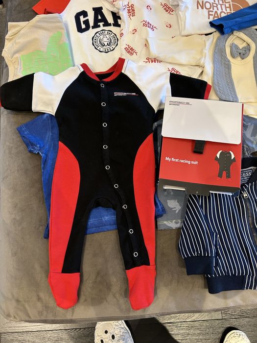 Бебешки дрешки , Versace , guess, Porsche, the north face