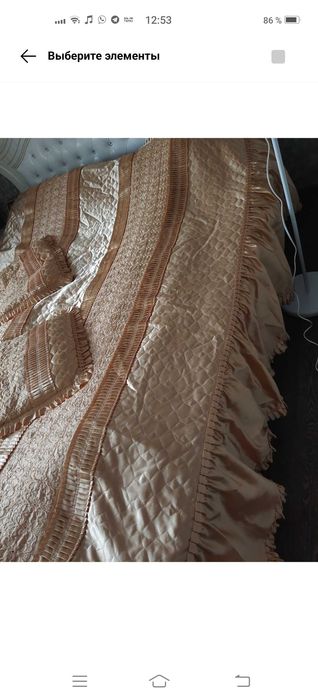 Продам покрывало с подушками