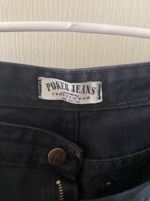 Черни дънки Poker Jeans