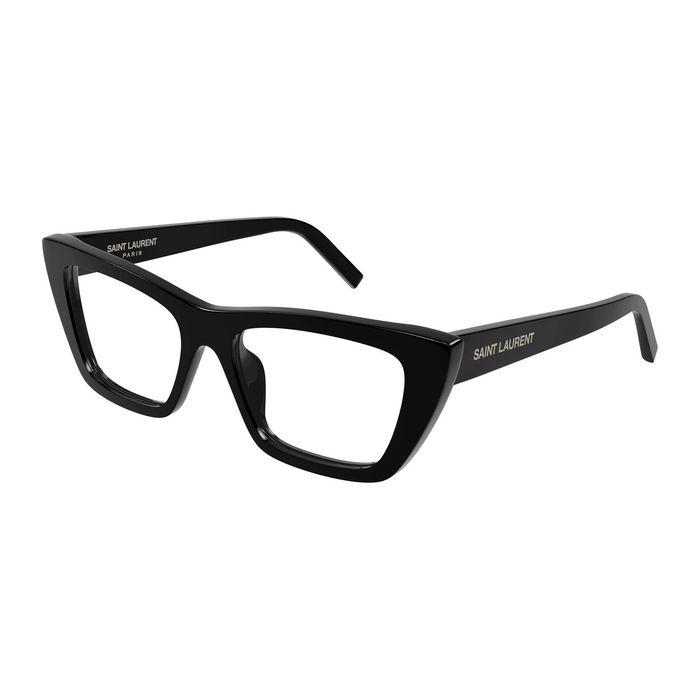 Saint Laurent SL 276 MICA OPT 001 Shiny Black - Women's Optical Frames 51mm