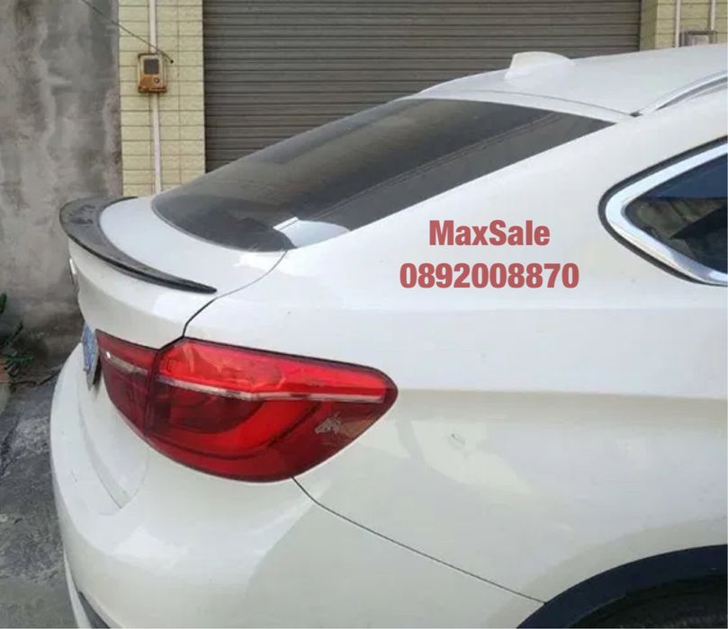 Багажник lip spoiler спойлер BMW F16 X6 M lip spoiler бмв х6 М style