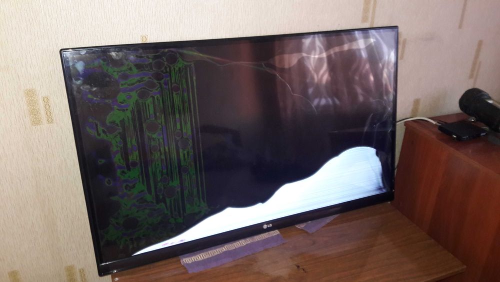 Телевизор LG требует ремонта