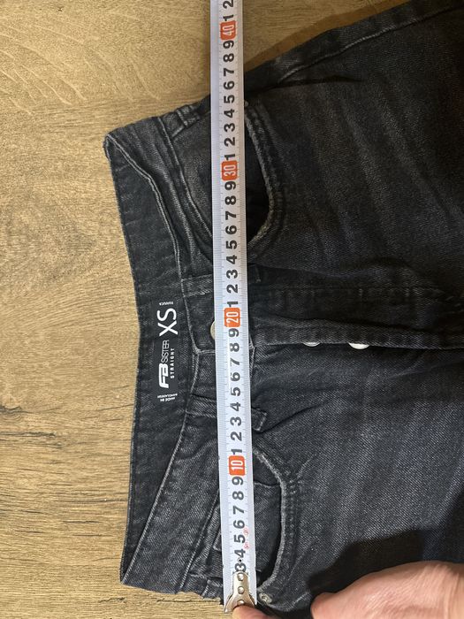 Черни дънки тип Mom Jeans, ХС размер