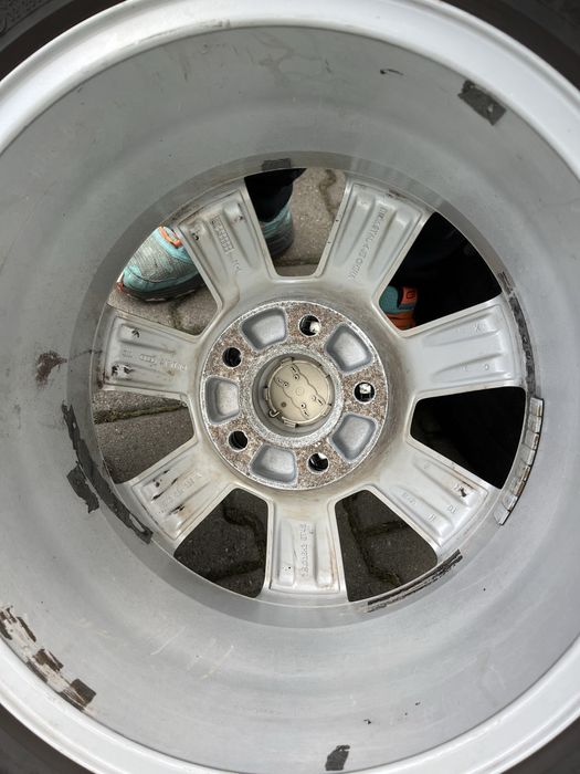 Jante aliaj 5x112mm, anvelope vara 225/55 R16, Audi A4 B7, B8, B9, A6