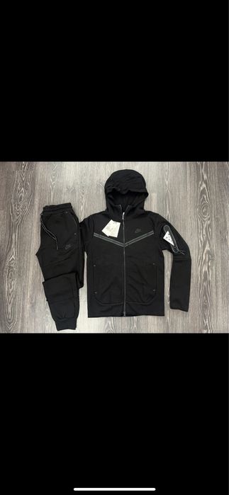 Trening Nike Tech Full Black Nou