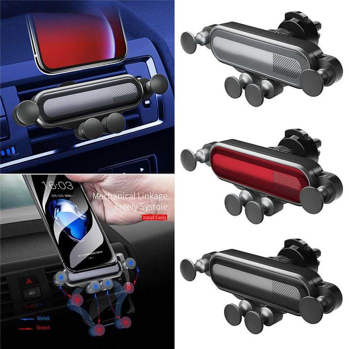 Универсална Авто Стойка/Поставка за телефон,  Автоматично захващане