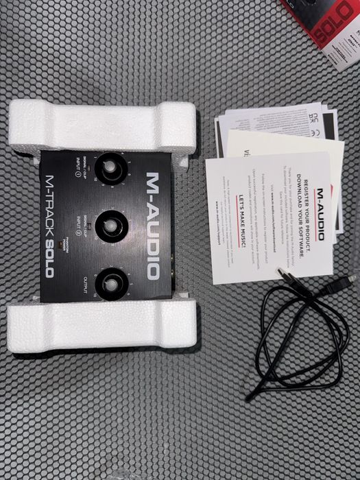 M-AUDIO M-TRACK SOLO аудиоинтерфейс
