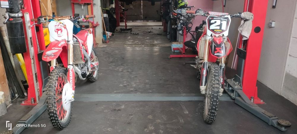 Schimb 2 honda crf250r injectie
