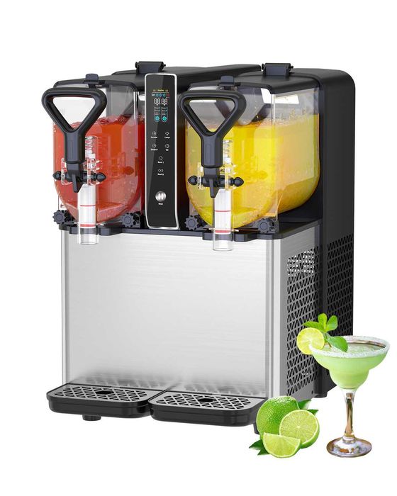 Машини за скрежина фрапе 2 вани по 3 литра нови