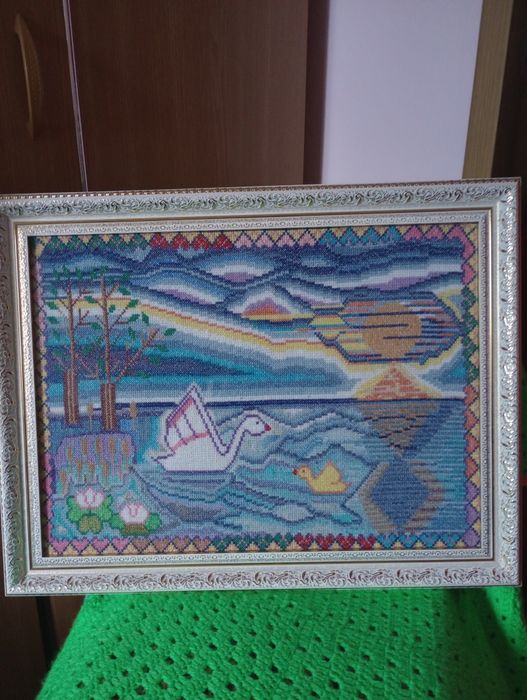 Tablou Goblen artistic numit Apus de Soare