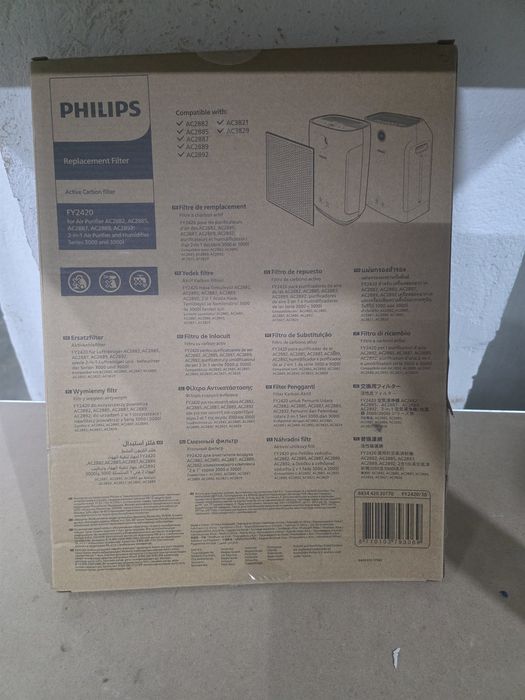 Filtru original de carbon activ pentru purificatoare de aer Philips FY2420/30 NanoProtect