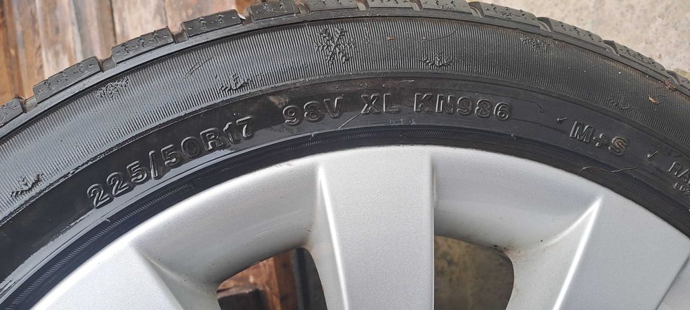 Jante originale BMW 17" BBS (Style 243) + Anvelope 225/50 R17