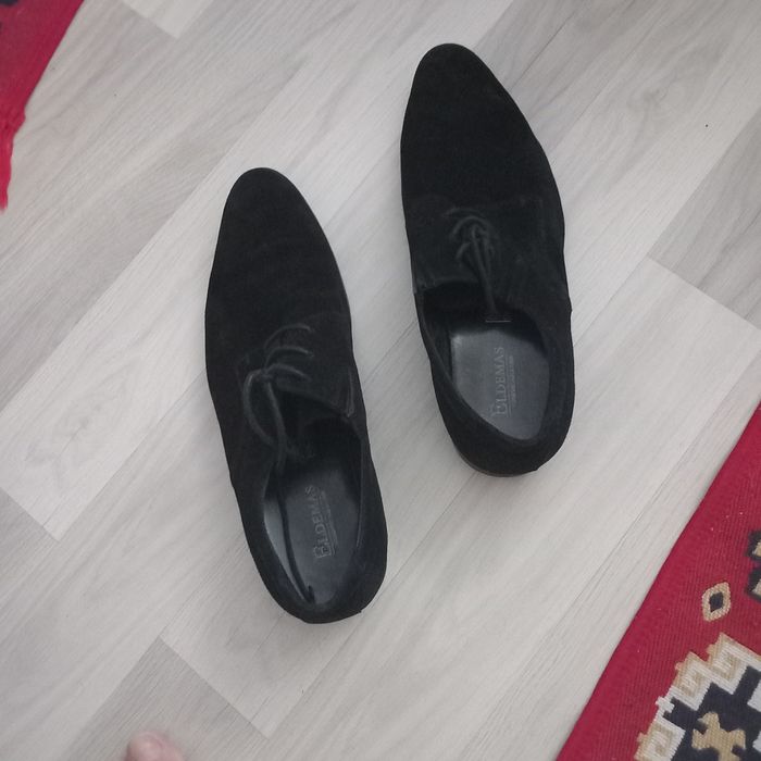 Pantofi piele întoarsă stare buna nr 43