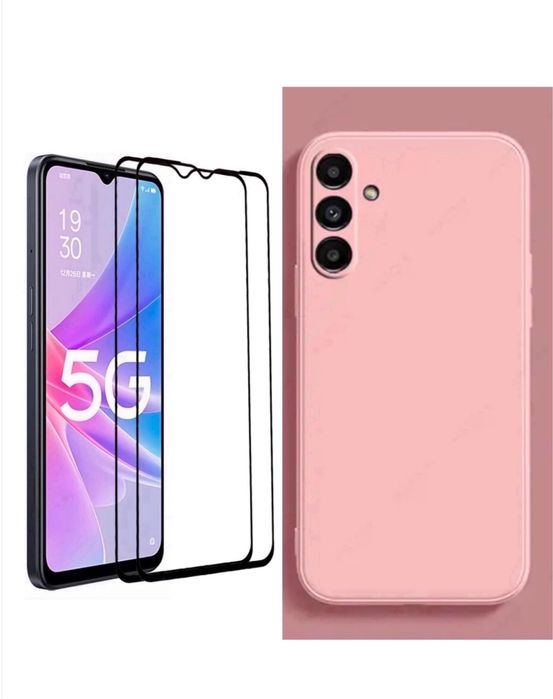 Husa Guardian Catifea+Folie Sticla 11D Samsung A32/A33/A23/A25/A16/A26