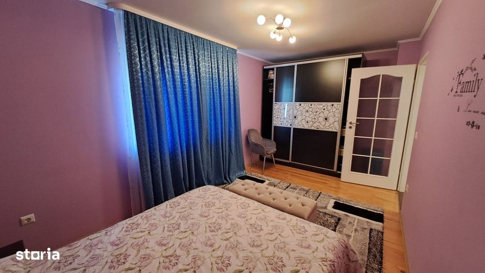 Seini / Central  apartament 2 camere decomandat  – mobilat și utilat