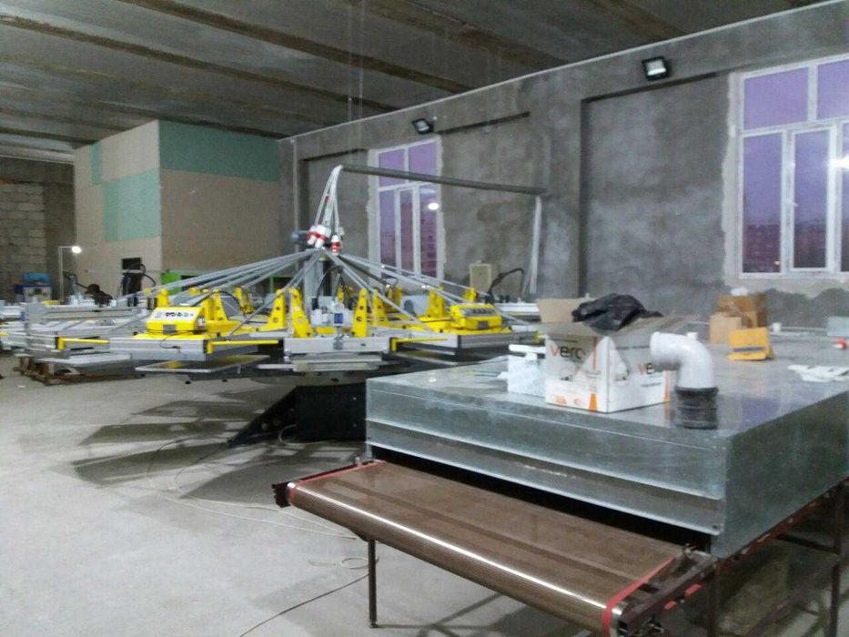 Туннельная сушилка для шелкографии. Изготовление на заказ.