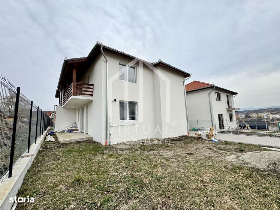 Casa cu 4 camere, 110mp utili,253mp teren, la stadiul de alb, Cisnadie