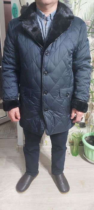 Мужская дубленка