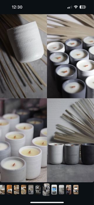 Подарки на 8 марта, аромасвечи