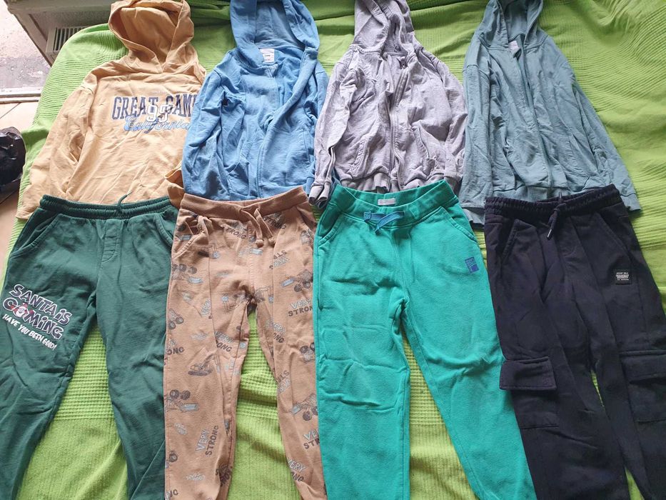 Детски дрехи - сетове по 5 евро 116,128,134 см