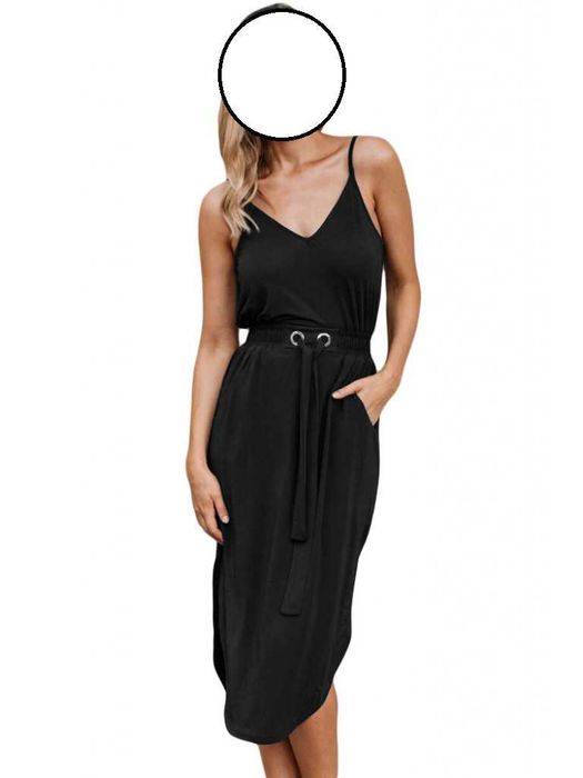 rochie neagra dama