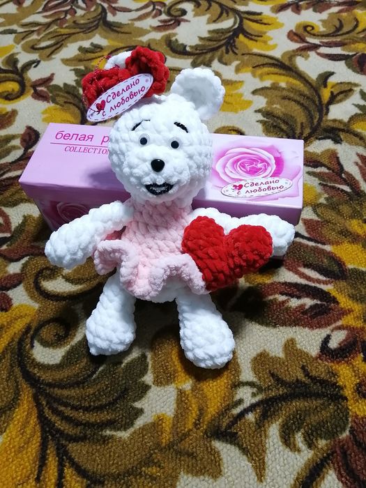 Вязаные игрушки ручной работы